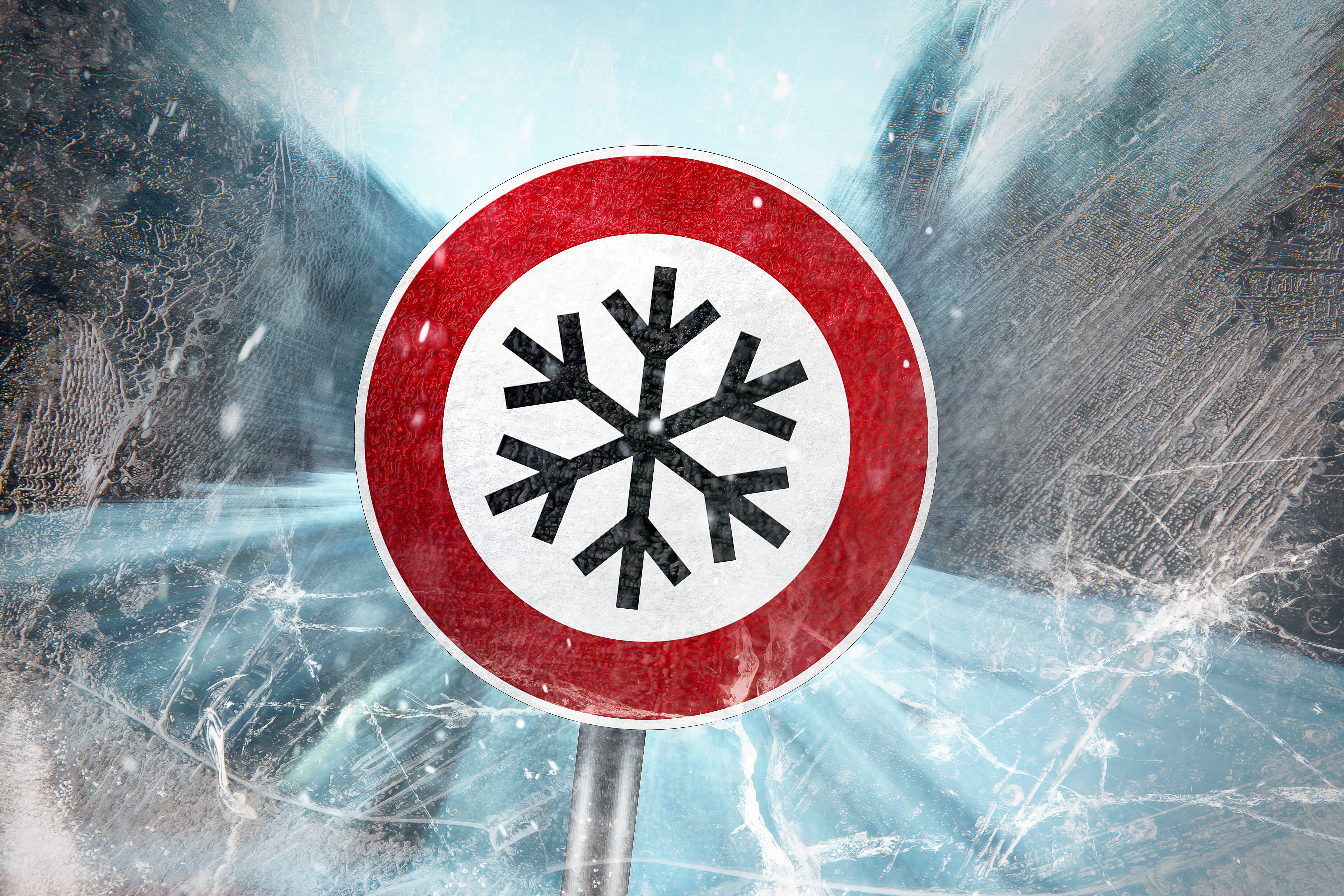 Eisregen! Amtliche Wetterwarnung am Morgen: Unfall- und Lebensgefahr!