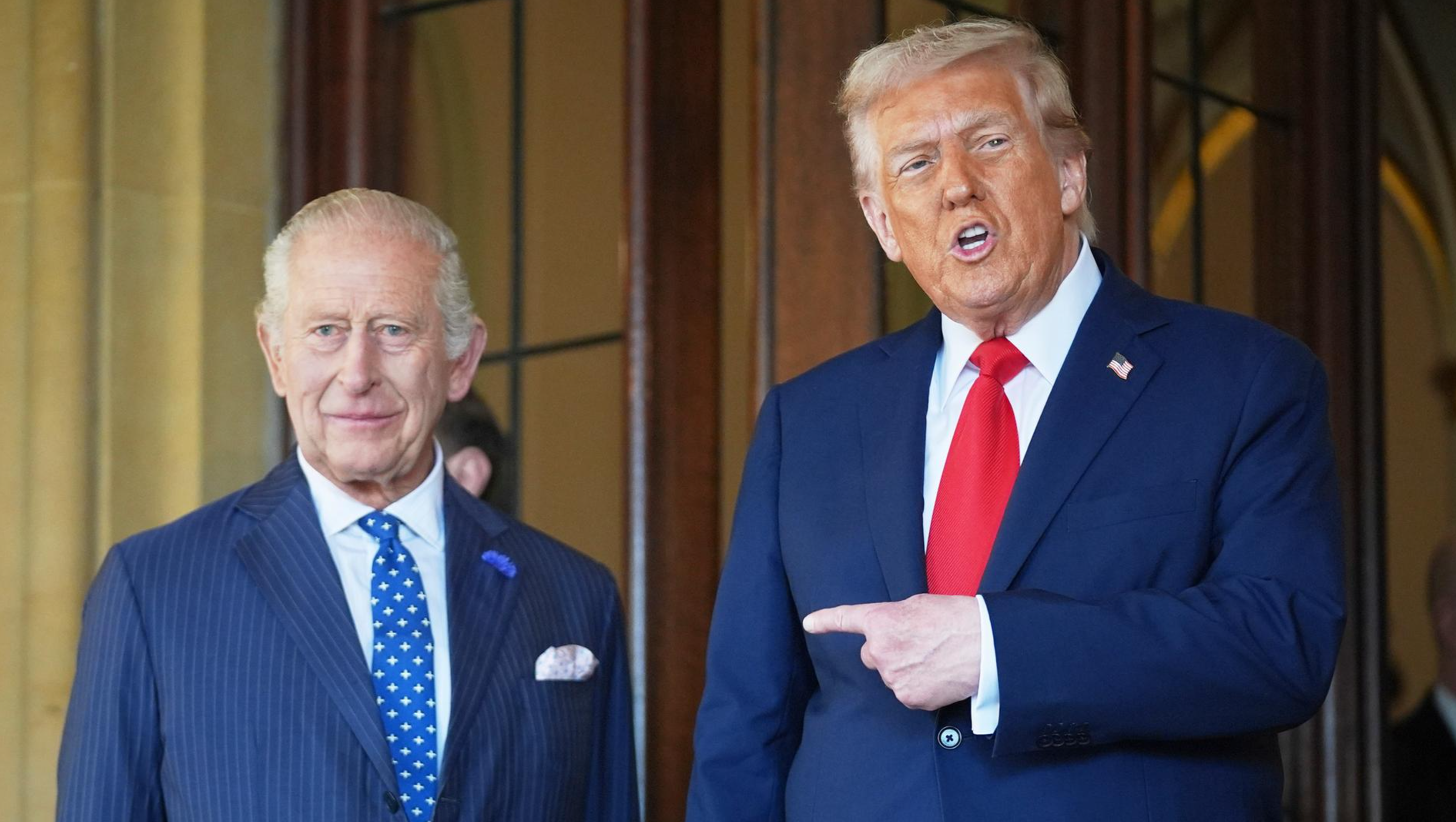 Trump Claims Distant Relation to King Charles — Now He Dreams of Buckingham Palace!